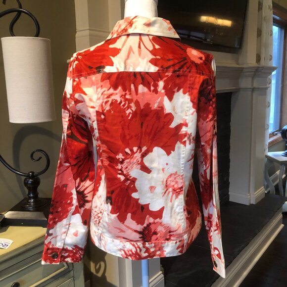 Additions by Chico's size 0 (Equivalent to US Size 4)Long Sleeve Zippered Jacket - Picture 2 of 9